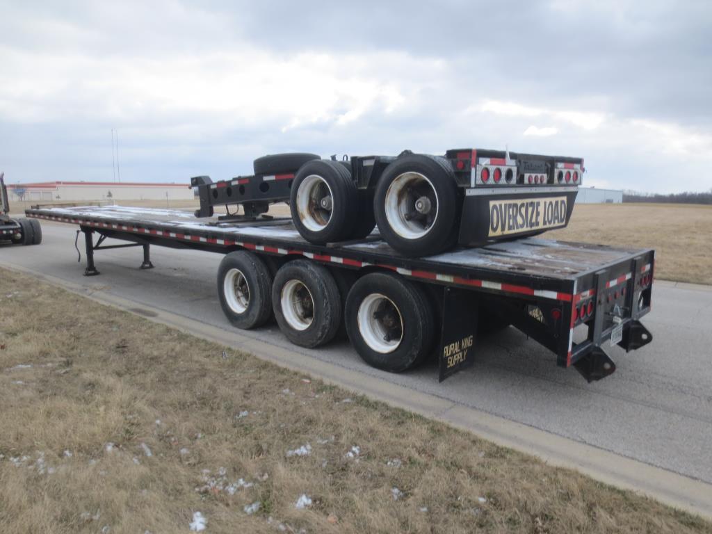 1974 Transcraft TX40 Flatbed Trailer,