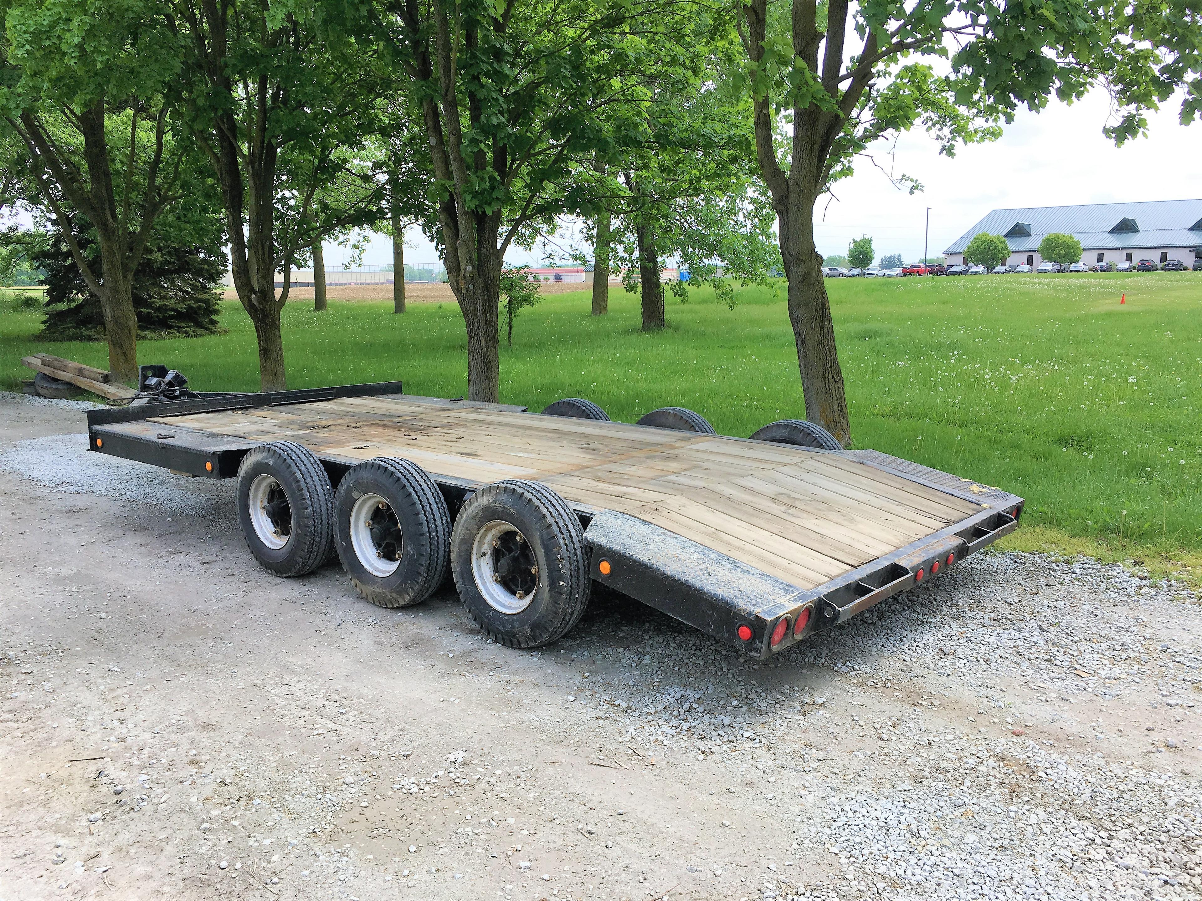 Assembled Utility Tag Trailer,