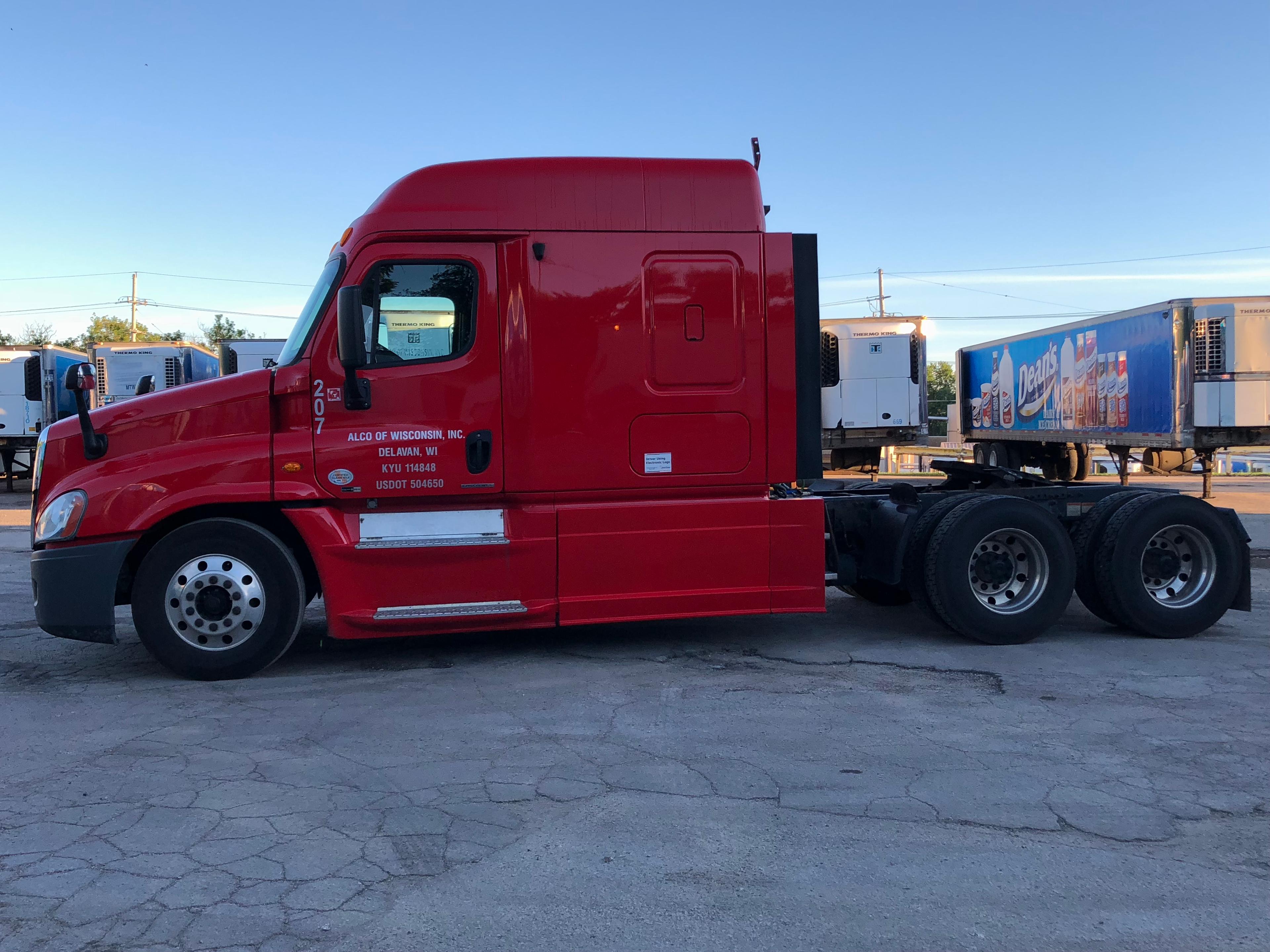 2012 Freightliner Cascadia Truck Tractor,