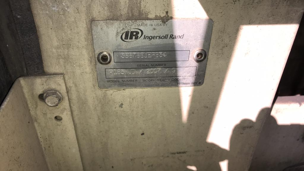 Ingersoll Rand 185 Air Compressor,