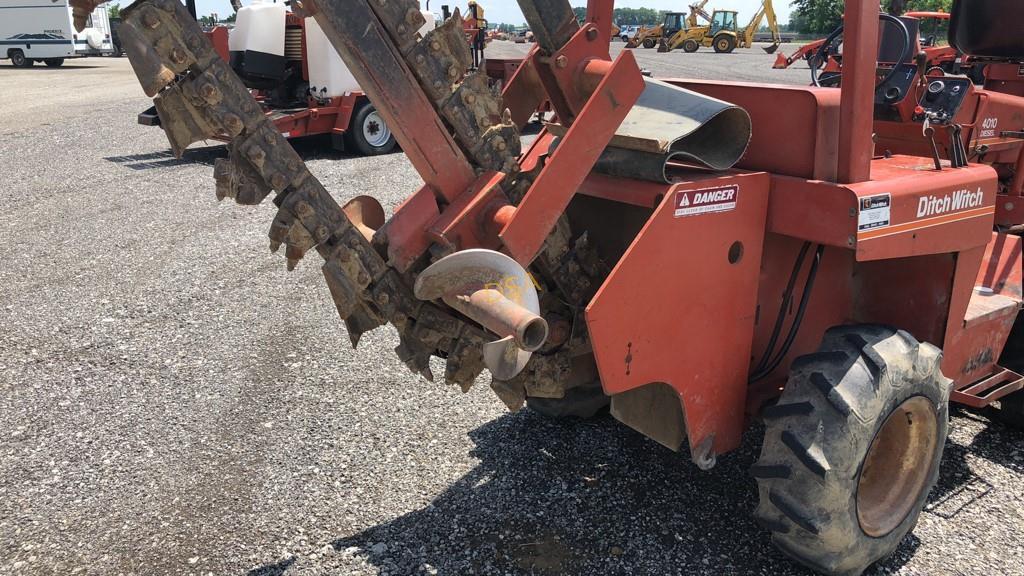 Ditch Witch 4010 Trencher Backhoe Combo,