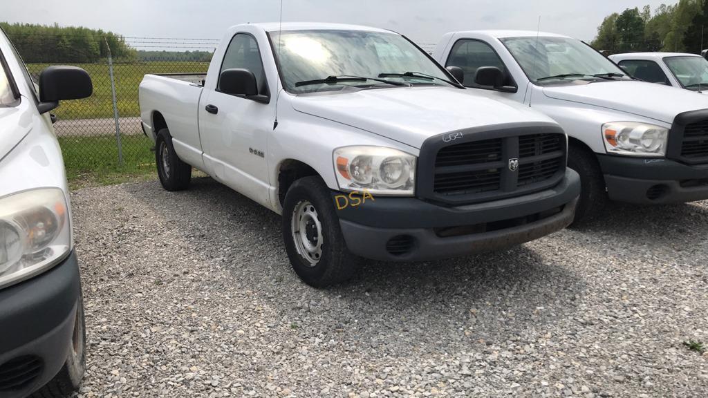 2008 Dodge Ram 1500 Pickup Truck,