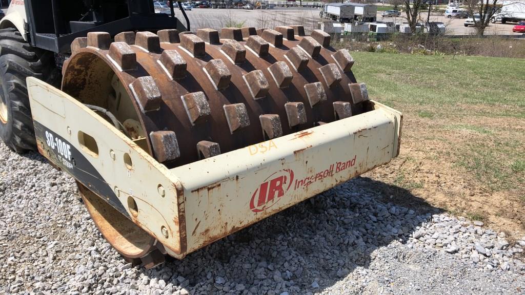 2007 Ingersoll Rand SD100F Padfoot Compactor,