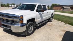 2015 Chevrolet 2500 Crew Cab Pickup Truck,