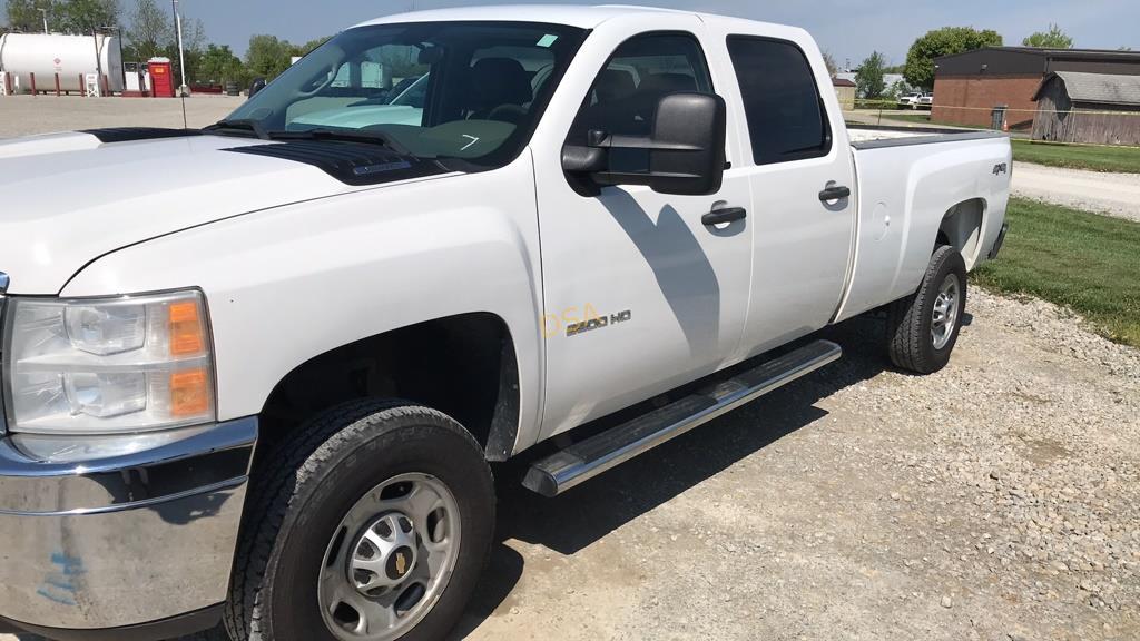 2012 Chevrolet 2500 Extended Cab Pickup Truck,