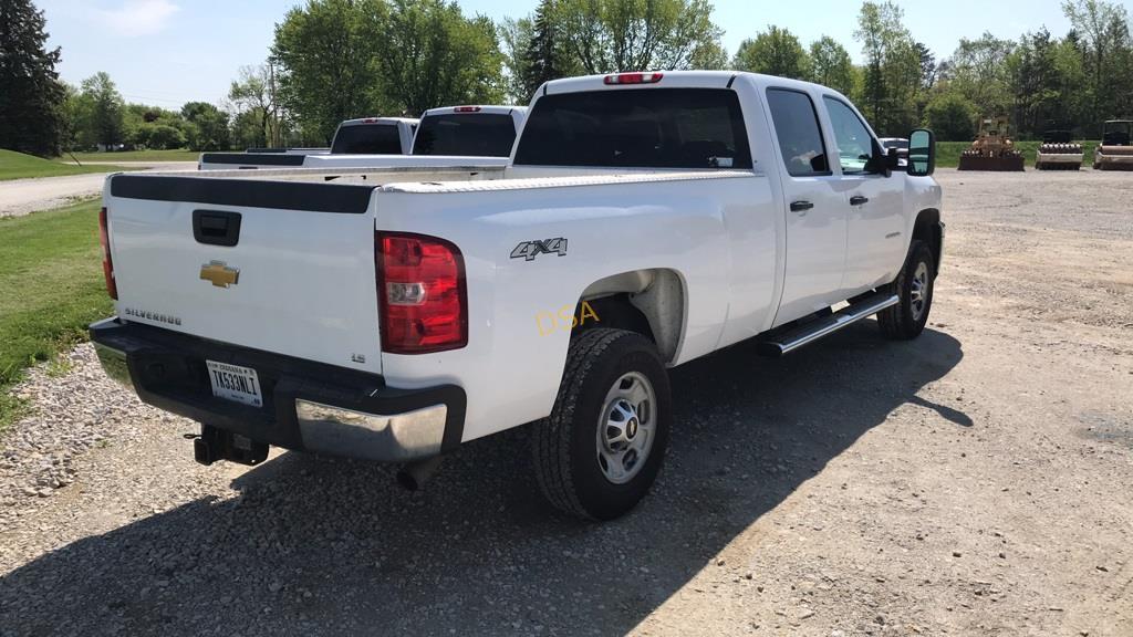 2012 Chevrolet 2500 Extended Cab Pickup Truck,