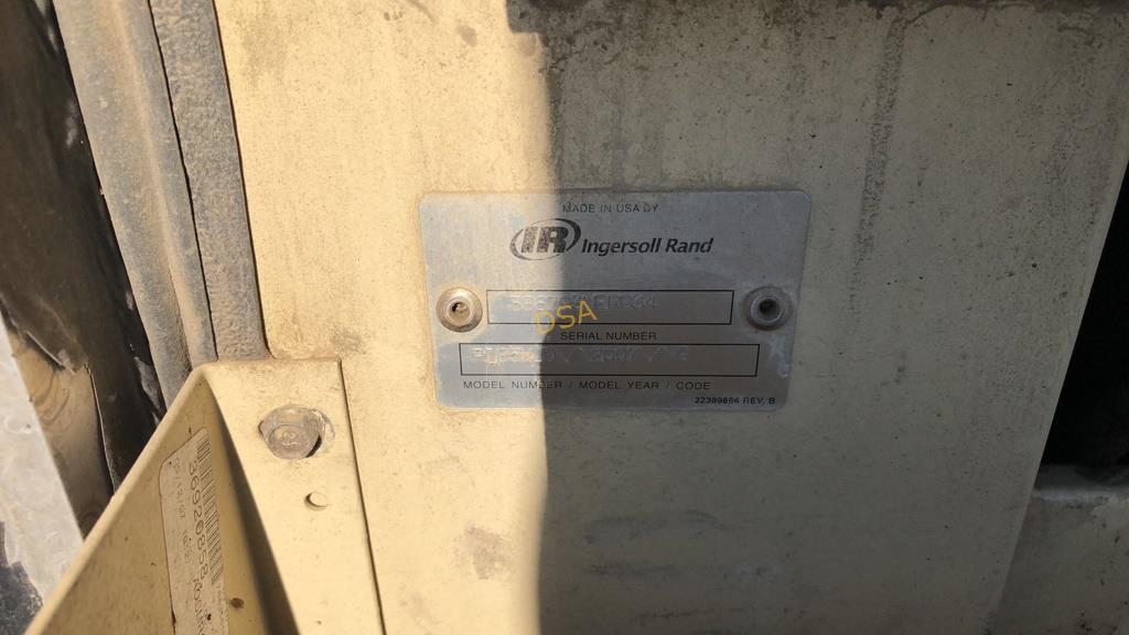 2007 Ingersoll Rand 185 Air Compressor,