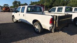 2007 Ford F350 Crew Cab Pickup,