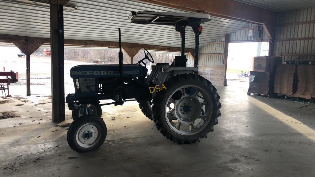 1986 Ford 1710 Offset Tractor,