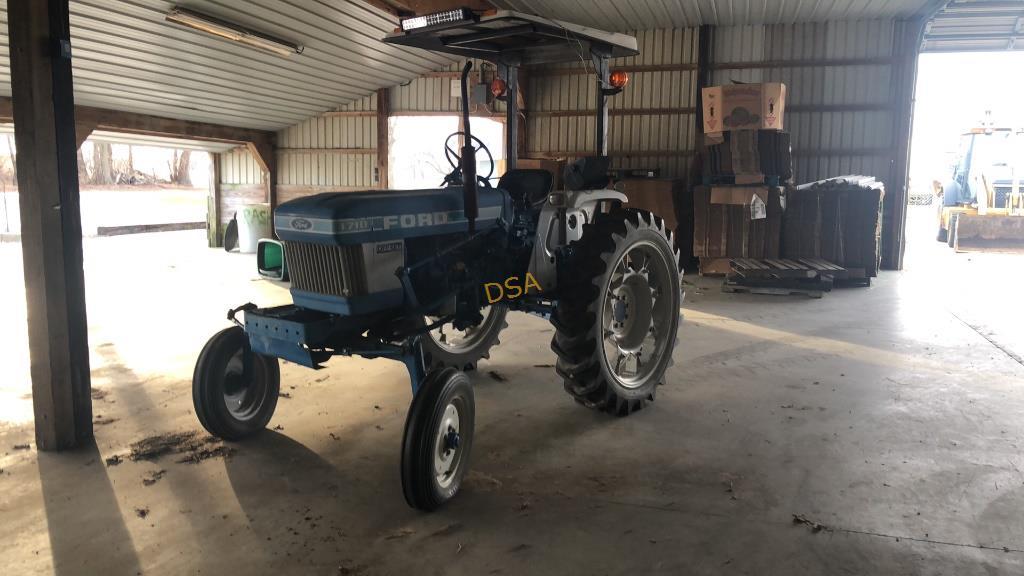 1986 Ford 1710 Offset Tractor,