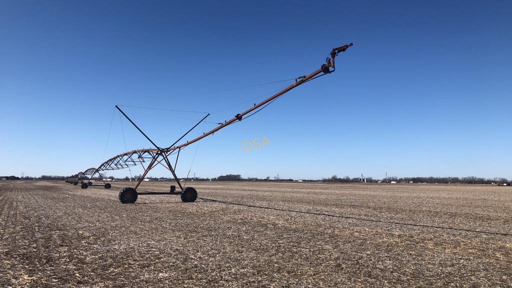 1,285' T-L Center Pivot Irrigation System,