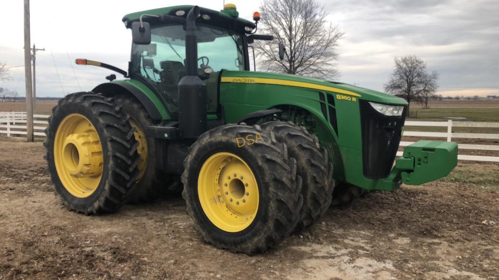 2011 John Deere 8360R Tractor,