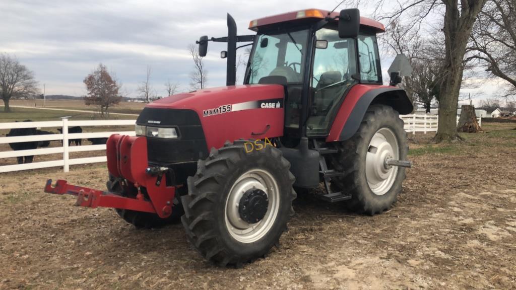 Case IH MXM155 Tractor,