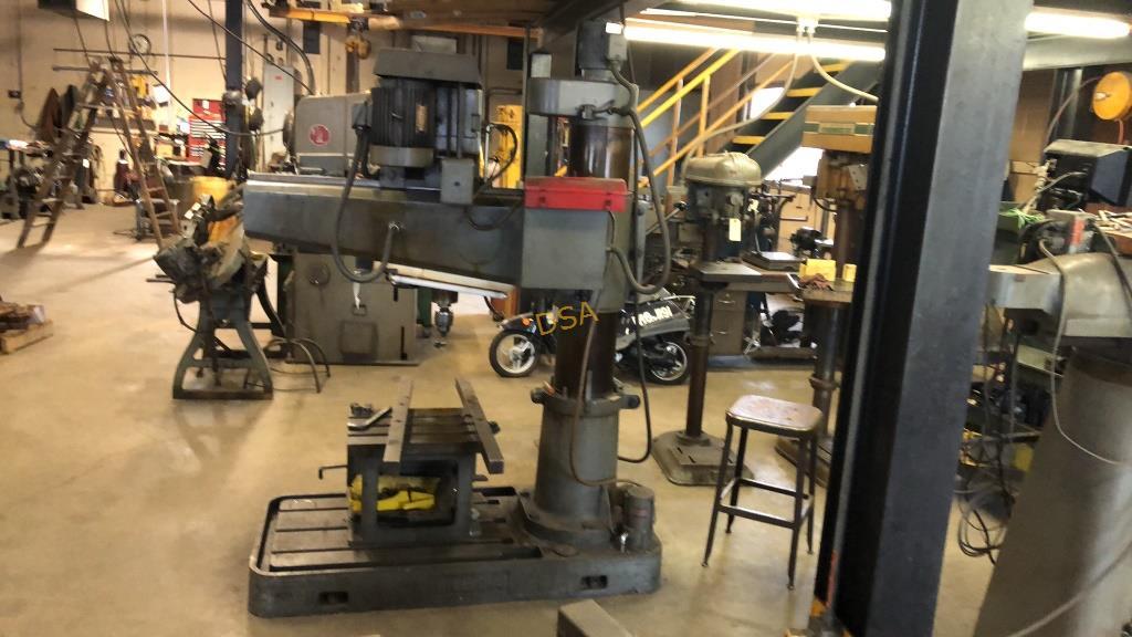 1979 IKEDA Iron Works RMS-9 Drill Press,