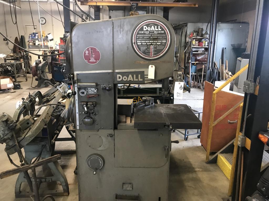 DoAll Contour Machine Bandsaw,