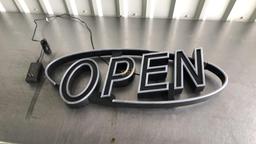 Electric Open Sign