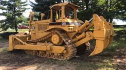 1993 Cat D8N Crawler Tractor with Ripper,