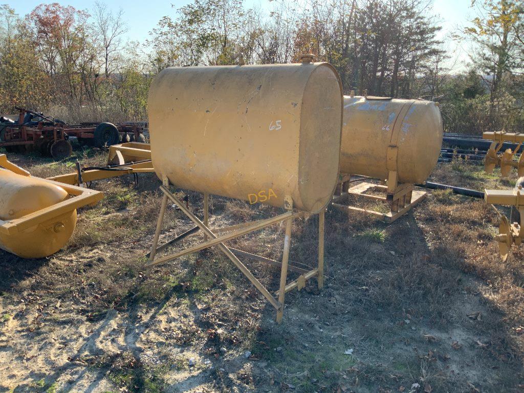 Fuel Storage Tank Mounted on Stand