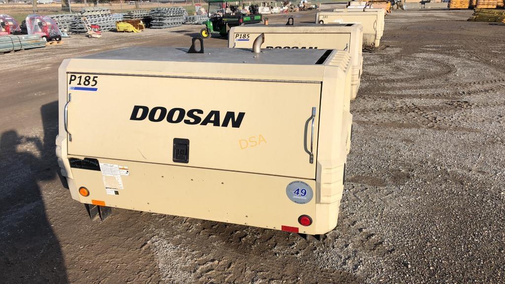 2013 Doosan P185 Air Compressor,