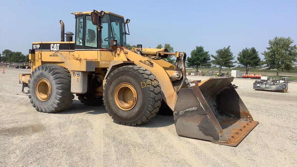 1994 Cat 970F Rubber Tired Loader,