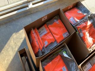 60 - Assorted Fluorescent Safety/Surveyors Vests,