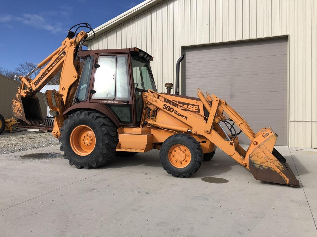 Case 580 Super K Backhoe,