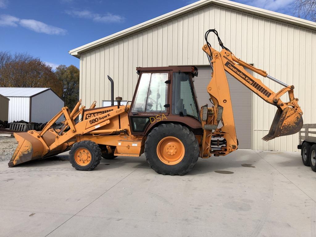 Case 580 Super K Backhoe,