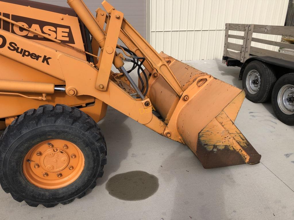 Case 580 Super K Backhoe,