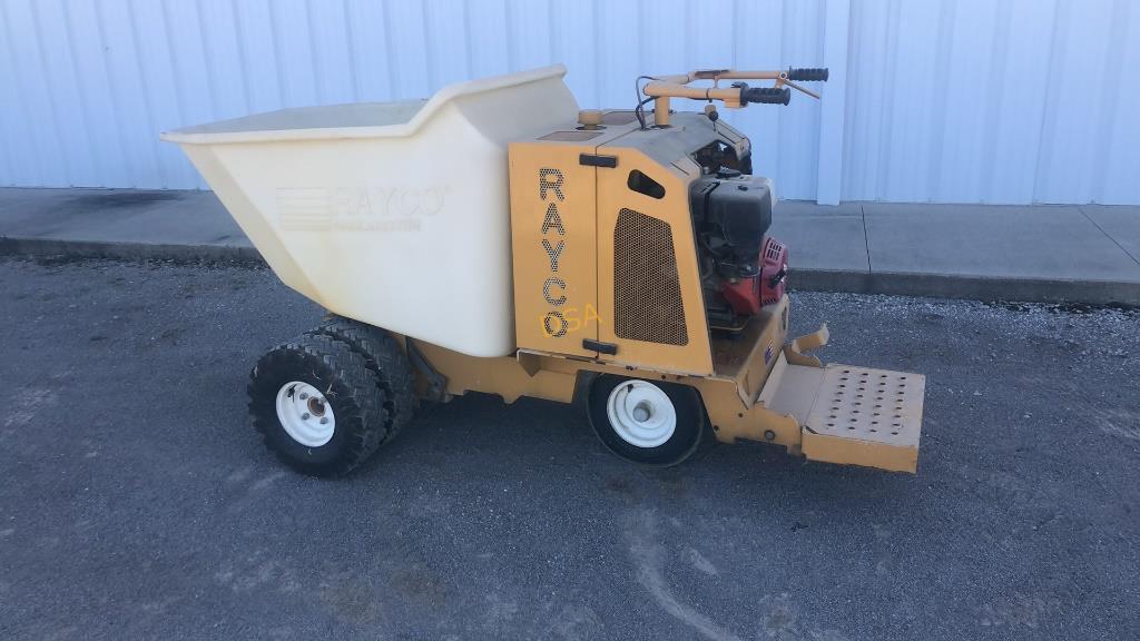 Rayco Haulmaster 16 Cu. Ft. Concrete Buggy,