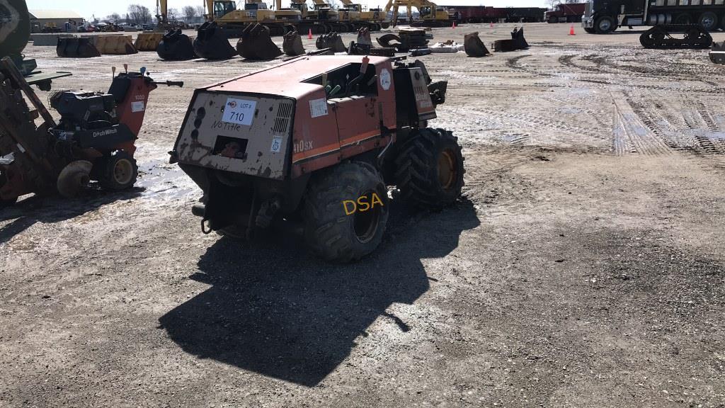 Ditch Witch 410 SXDD Articulated Cable Plow,
