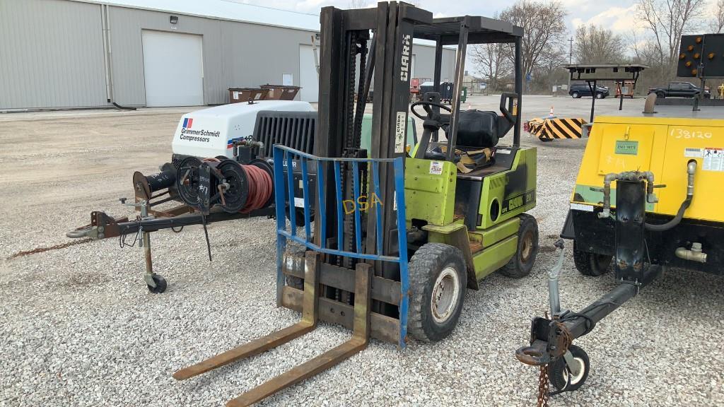 1993 Clark GPX20E Forklift,