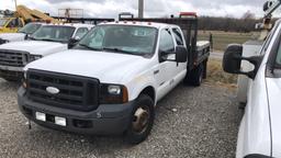 2006 Ford F350 Flatbed Truck,