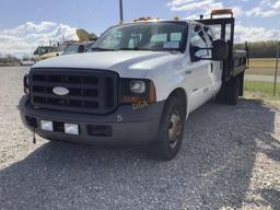 2006 Ford F350 Flatbed Truck,