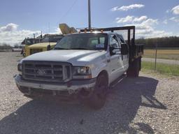 2003 Ford F350 Crew Cab Dump Truck,