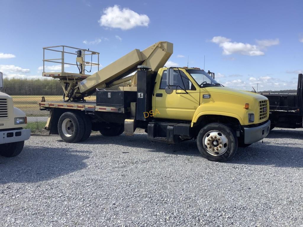 1997 GMC C6500 Elevation Platform Truck,