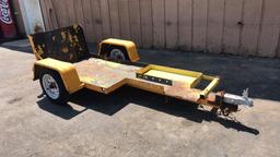 Trailer Flatbed 4' X 6' Trencher,