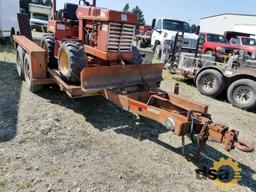 1990 Ditch Witch 12' 4 Ton Tag Trailer VIN# 008665,