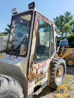 1993 Ingersoll Rand VR-60B Telescoping Forklift, S/N 6007SDC, Meter Reads 8,727 Hours, Cab, Heat, Di