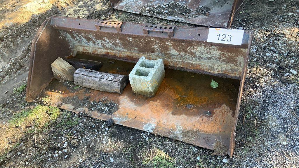 67" Skid Loader Bucket Needs Cutting Edge