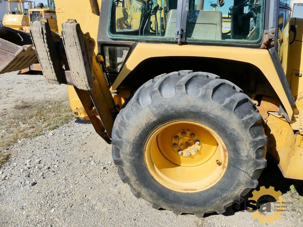 1995 Deere 310D Loader Backhoe, S/N T0310DG811688, Cab, Heat, 4X4, Turbo, Quick Coupler, Meter Reads