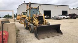 1991 CAT 436 Loader Backhoe, S/N 5KF00704, Cab, Heat, Meter Reads 8074 Hours