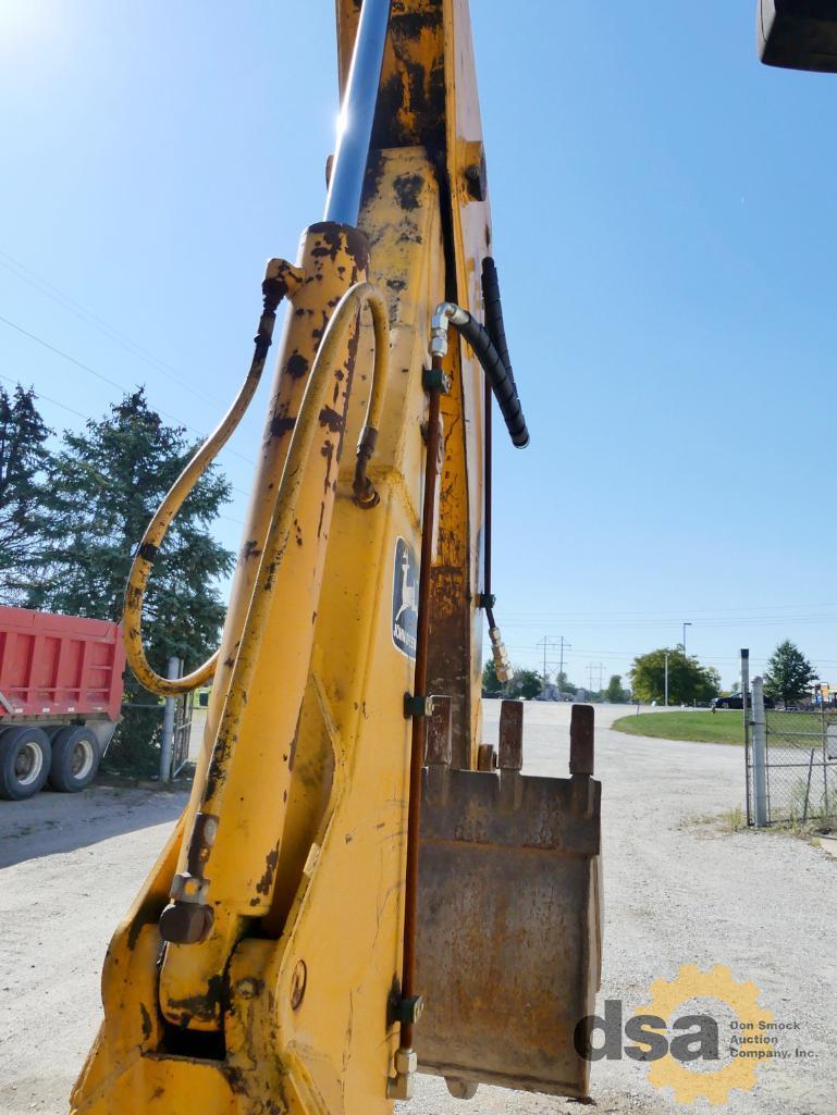 1988 Deere 410C Loader Backhoe, S/N T0410CB750359, Canopy, Turbo, Meter Reads 8,283 Hours