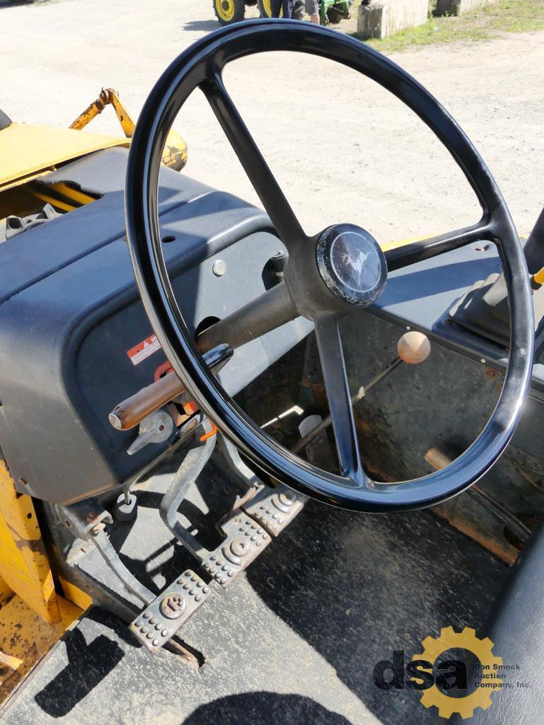 1988 Deere 410C Loader Backhoe, S/N T0410CB750359, Canopy, Turbo, Meter Reads 8,283 Hours