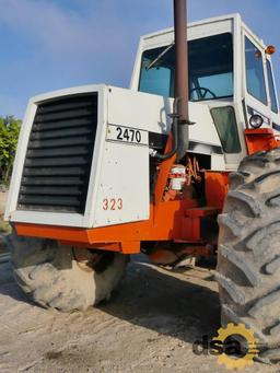 1974 Case 2470 Traction King Ag Tractor, S/N 8762139, Meter Reads 5,703 Hours, Cab, Heat, Air Condit