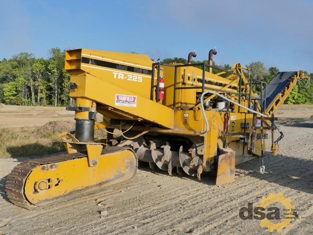 1974 CMI TR 225 Asphalt Trimmer Reclaimer, S/N 44-256, Diesel, Meter Reads 1,175 Hours