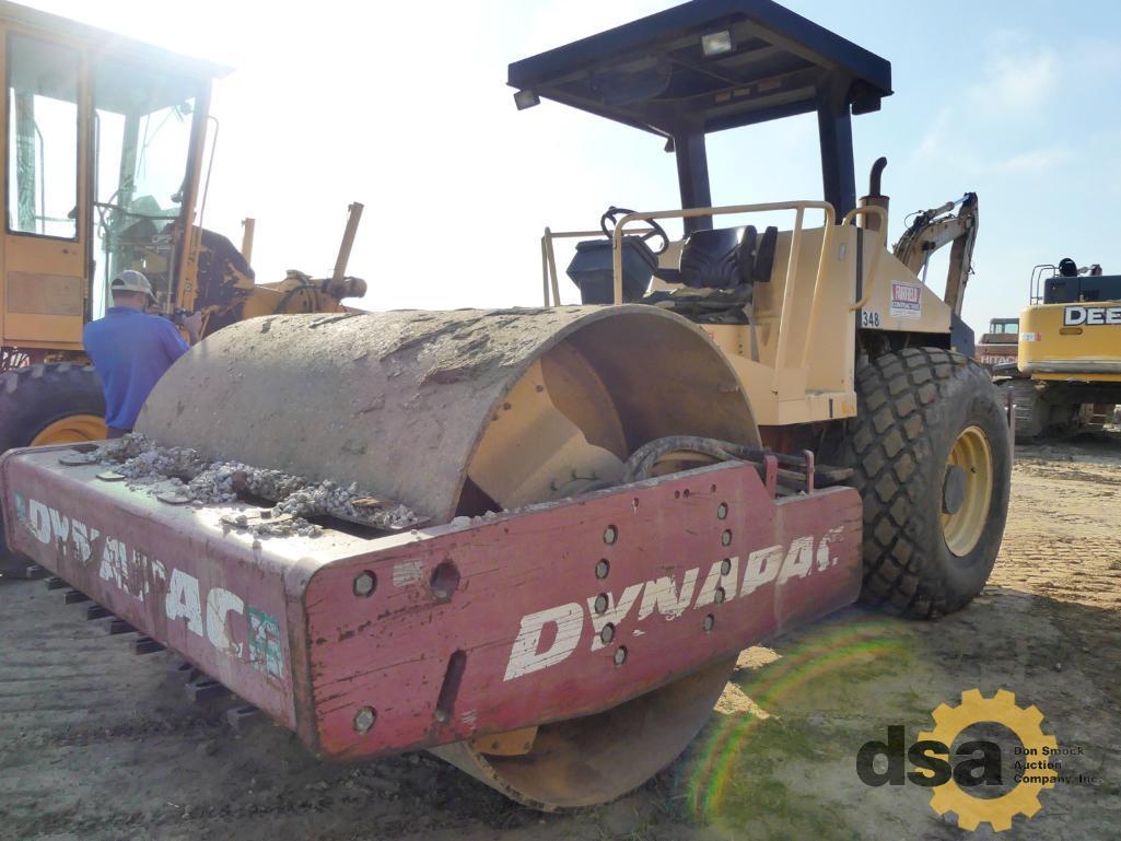 2007 Dynapac CA250 84" Smooth Drum Roller, S/N 6582US5364, Diesel, 84" Drum, Padfoot Sold Separately