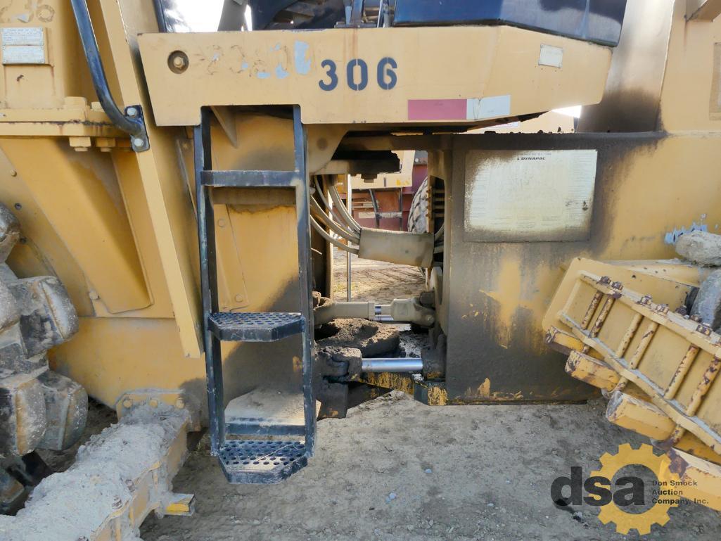 1989 Dynapac CT25 Compactor, S/N 700B734, Diesel, Vibratory, 42" Sheepsfoot Drum, Meter Reads 1,762