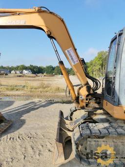 2008 Case CX80 Excavator, S/N DAC080K3N8SLB7125, Meter Reads 5,819 Hours, Cab, Heat, Quick Coupler,