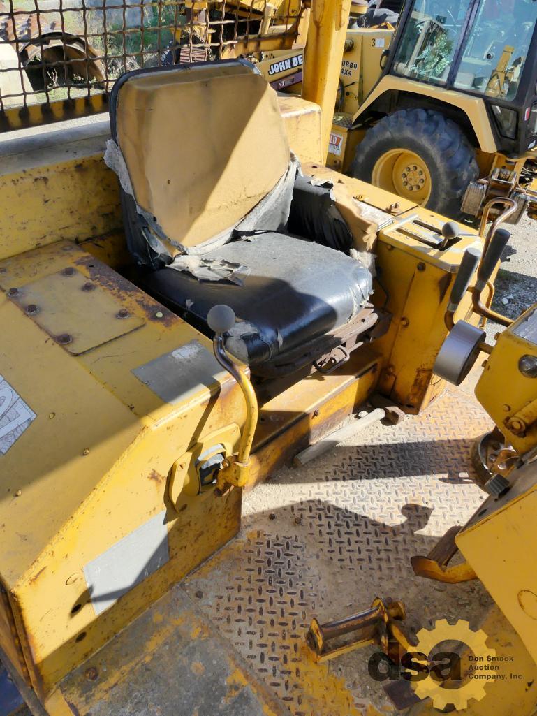 1978 CAT D6D Crawler Tractor, S/N 4X3537, Canopy, Diesel