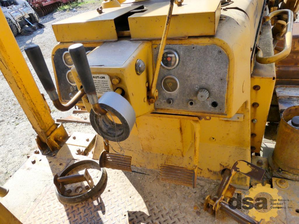 1978 CAT D6D Crawler Tractor, S/N 4X3537, Canopy, Diesel